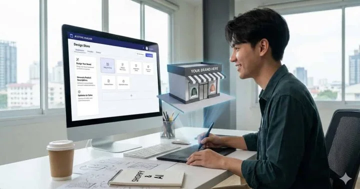 How do you run an Shopify store for a newbie for dropshipping?