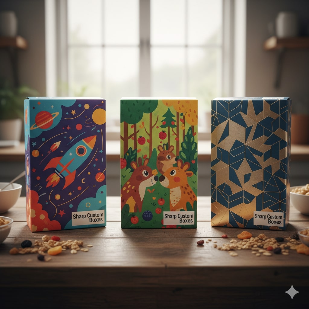 Custom Cereal Boxes